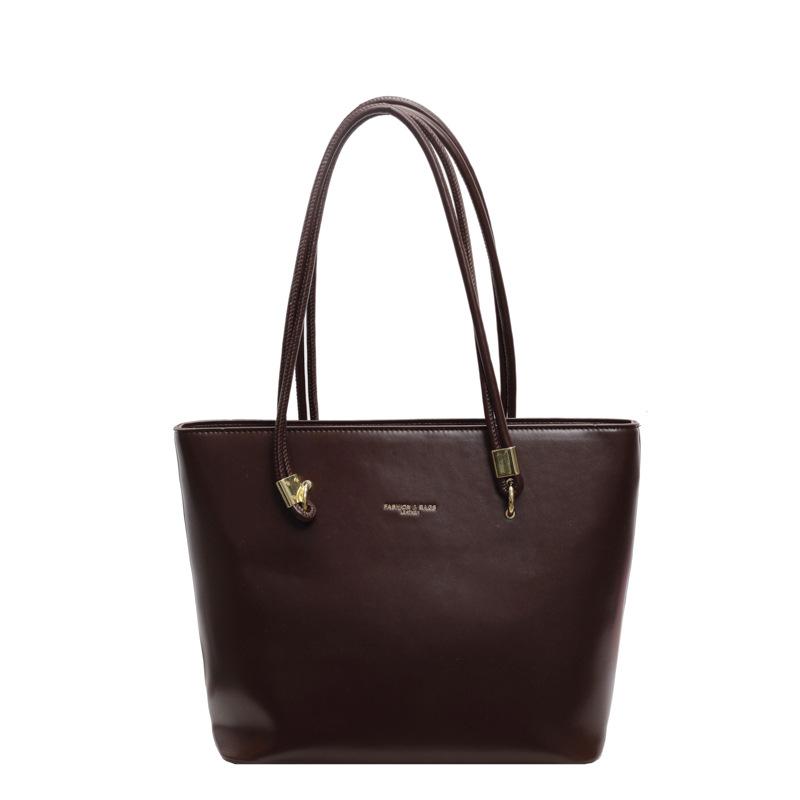 Big bag women's spring and summer new trendy simple large-capacity tote bag fashionable commuter shoulder bag