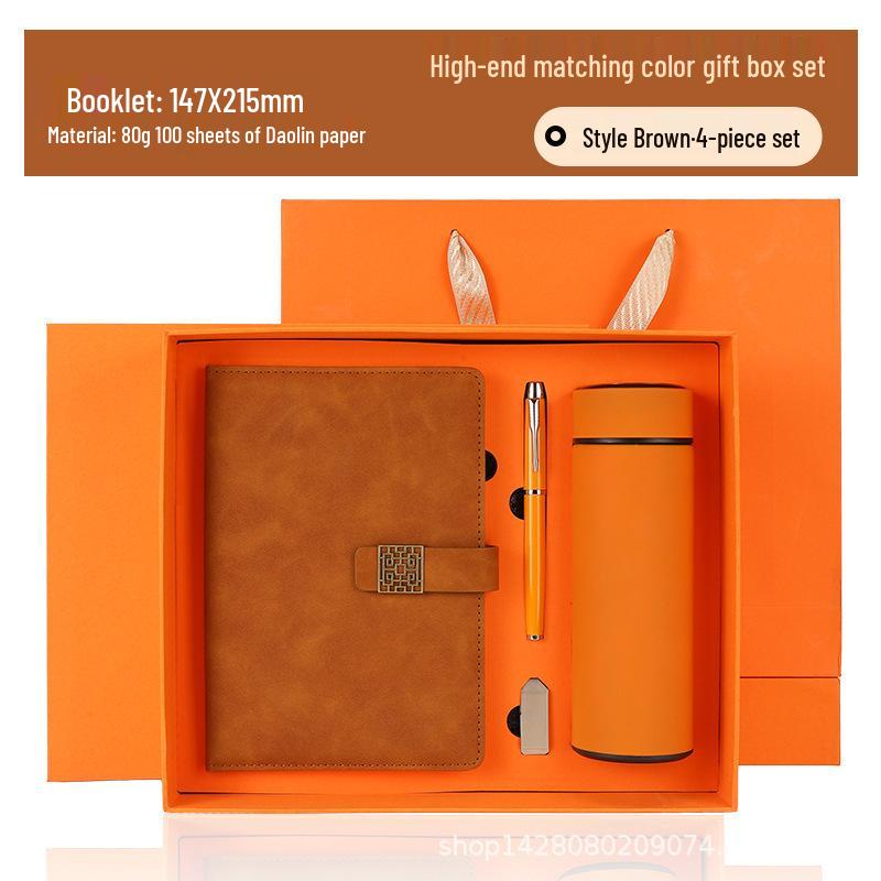 Verdickte Leder-Business-Schnallen-Notizbücher für Konferenzen und Tagebücher