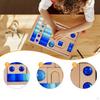 Acrylic Cube Block Learning Toys Sensory Training,Motor Skill,Stacking Game,Wooden Building Blocks