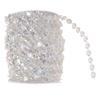 30M Decorative Beads Chain Iridescent Diamond Beads Garland Acrylic Beads Chain  Party Decoration