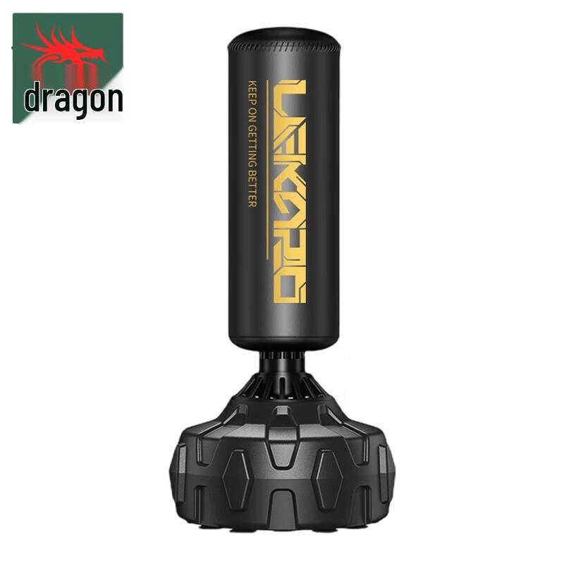 Dragon Gaze Freestanding Punching Bag with Gloves