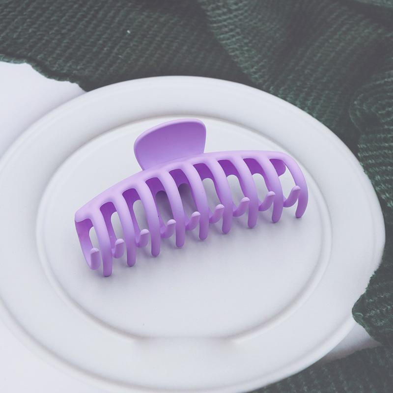 New Large Size Hair Claws for Women Claw Clip Korean Headdress Soild Color Crab Hair Clip Hairpin Fashion Hair Accessories