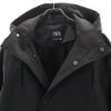 ZARA coat L black Men's Used