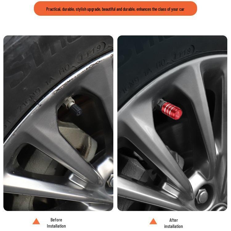 Krytky ventilků pneumatik Jaguar pro XEL, XFL, F-Pace, F-Type, XJ, E-Pace