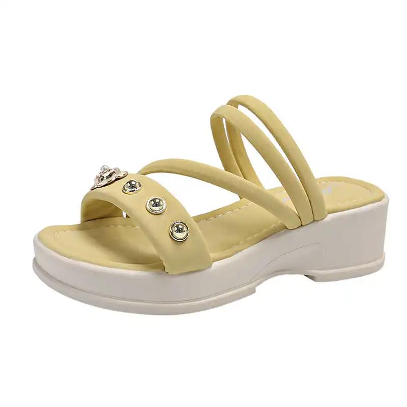 Fashion Open From The Back Open Back Women's Rubber Flip Flops Slippers Thong Sandals Shoes Ladies Runners Sneakers Sports Hit