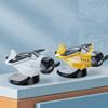Solar Car Air Freshener Car Dashboard Drifting Airplane Ornament Solar Rotating Aircraft Model Automobile Dashboard Accessories