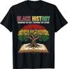 Black History Tree Honoring Past Inspiring Men Women T-Shirt