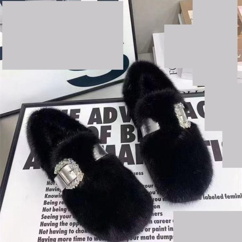 Mao Mao Doudou buty damskie na płaskiej podeszwie wygodne lekkie luksusowe wsuwane codzienne ciepłe bawełniane ladyshoes