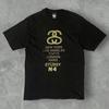 San Francisco Limited T-Shirt Old Stussy Gold Lame Logo Cotton M Short Sleeve BL Unisex T-Shirt