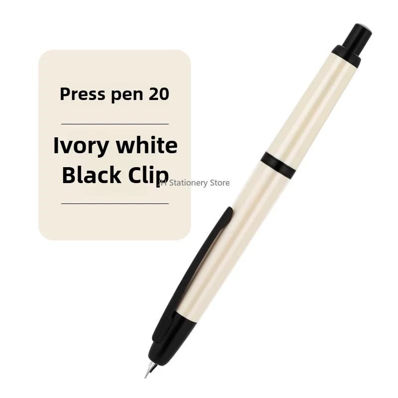 Limited Edition! JINHAO 20 Press Fountain Pen Retractable 03 EF F Nib Writing Ink Pen Stationery School Office Supplies