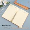 Large Thick Loose-Leaf Meeting Minutes Notebook - A5/B5, Simple Design