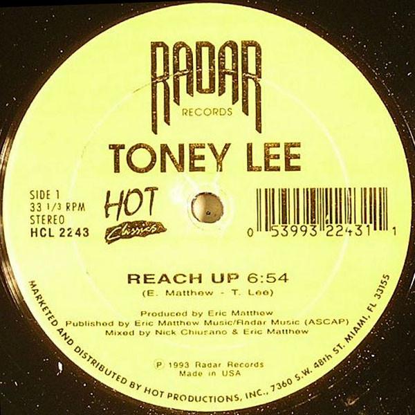 

12inch Record TONEY LEE ARNIES LOVE Reach Up Im Out Of Love HCL2243 Hot Classics 1993 US Dance Electronica Used