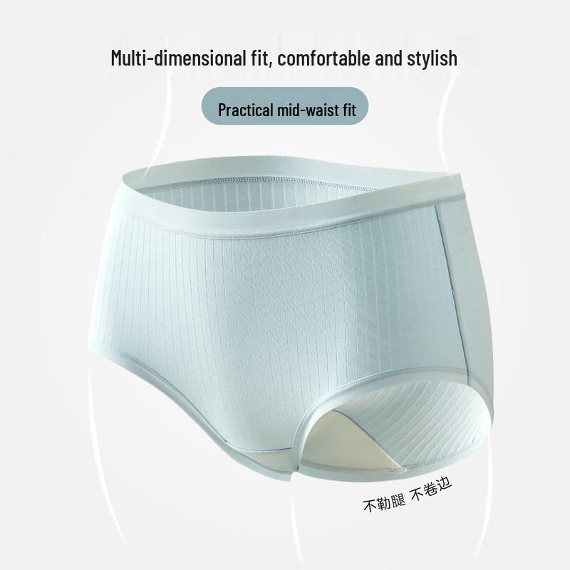 MaoRen Women's Antibacterial Cotton Briefs