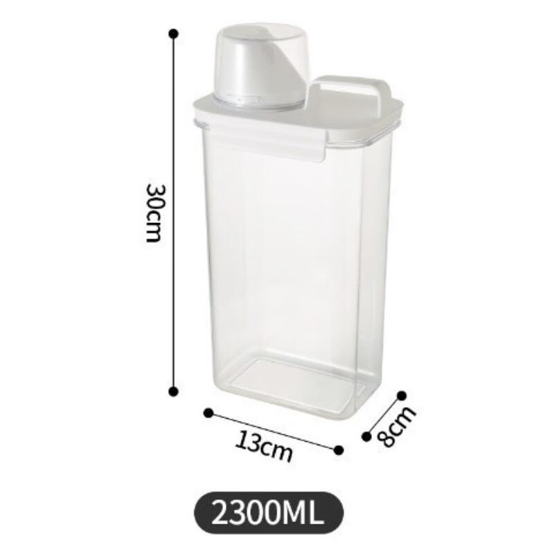 

Grain Storage Container with Measuring Cup