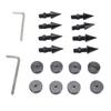 Speaker Spike Pad Kit Shockproof Adjustable Speaker Vibration Absorber Spike Pad for Amplifiers Subw