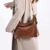 Large-capacity Commuter Women's Bag 2025 New Tote Bag Autumn and Winter High-end Niche Retro Messenger Shoulder Armpit Bag