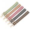 Ethnisch Stil Verstellbar Diamantgitter Jacquard Umhängetasche Riemen Zubehör