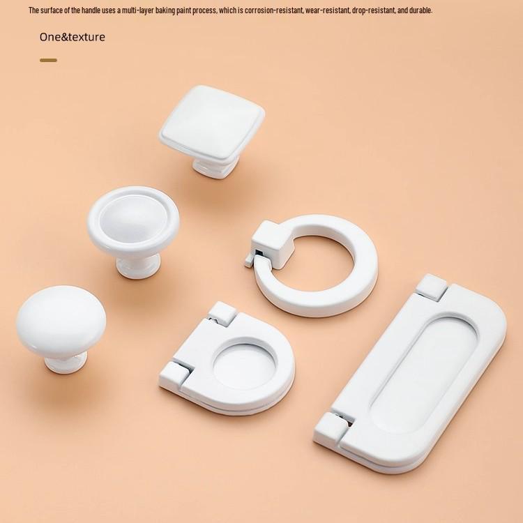 American White Aluminum Alloy Cabinet Handle