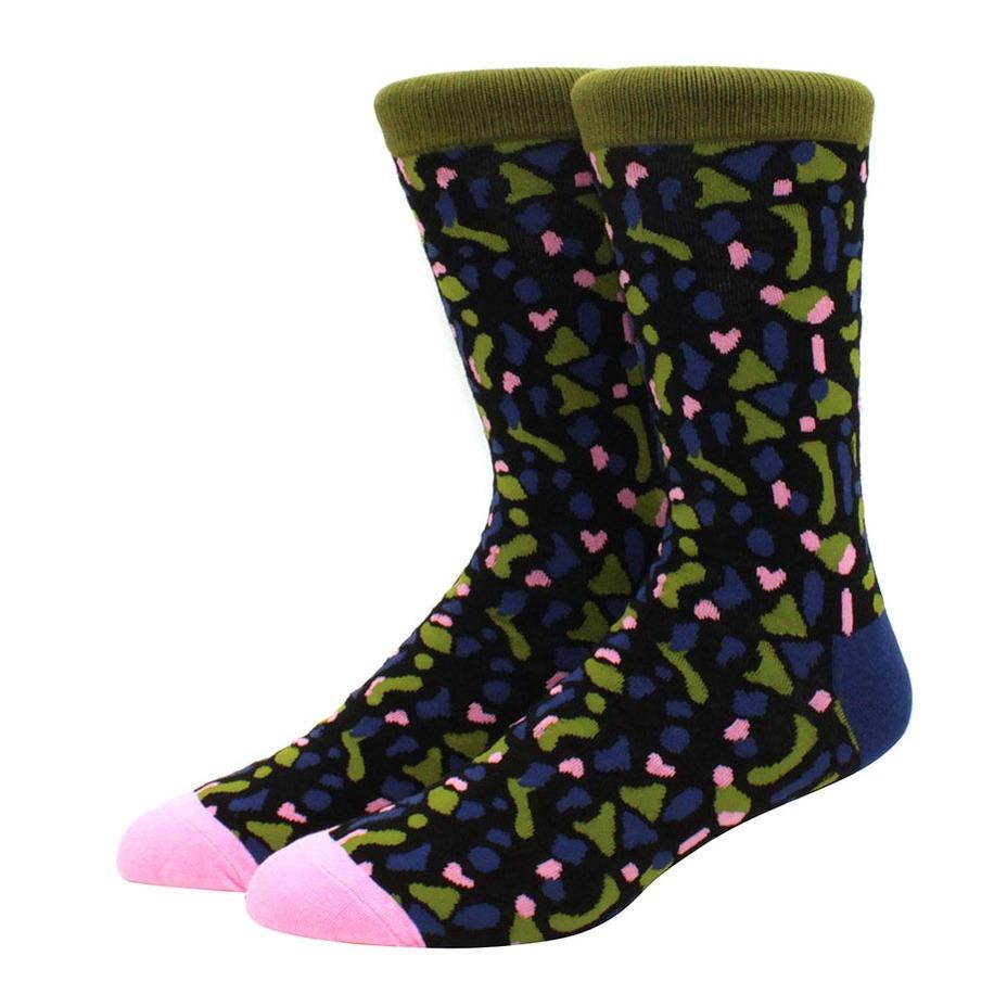 Herren mehrfarbig bedruckte Früchte, Essen, Damensocken, lustig, Skateboarden, Hip-Hop, Tiere, Socken