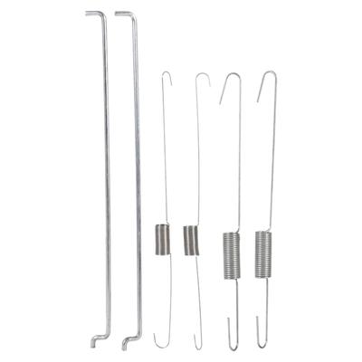 6-teiliges Drosselklappen-Rückholfeder-Set, Vergaser-Feder-Sortiment, Regler-Verbindungsstange