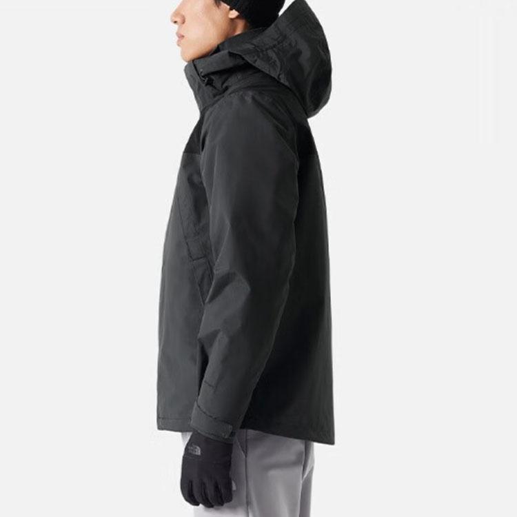 THE NORTH FACE Outdoor Hiking Waterproof And Windproof Goose Down Windbreaker Jacket Men's Dark Gray NF0A892A-0C5