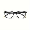 Classic Square Reading Glasses Comfortable and Stylish Reading Glasses Suitable for Both Women and Men 0 To+4.0 Degrees