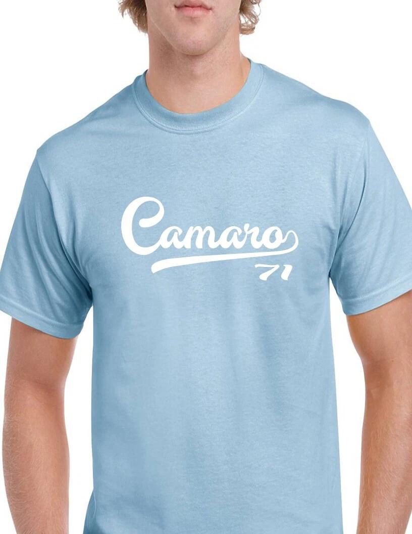 Camaro 71 Script Tail Shirt - 1971 Classic Muscle Race Car - All Size & Colors - 2XL