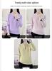 Women's Quick-Dry Fleece Stand Collar Long-Sleeve Pullover Hoodie