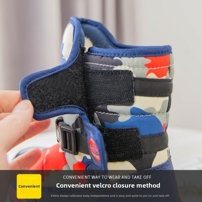 Креативные зимние детские зимние ботинки для девочек — фото 9