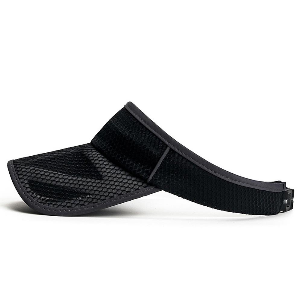 Verstellbare Atmungsaktive Anti-UV Leere Oberseite Sonnenschirm Unisex Kappe Für Outdoor-Sportarten Tennis Golf Laufen Strand Reisen Party