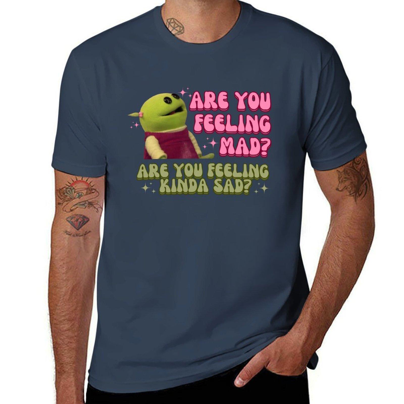 t man feeling man anime t mad? Are graphic Mona you shirts for Nanalan T-Shirt shirt S
