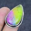 Natural Rainbow Solar Quartz 925 Sterling Silver Jewelry Ring Size 6 W7a05