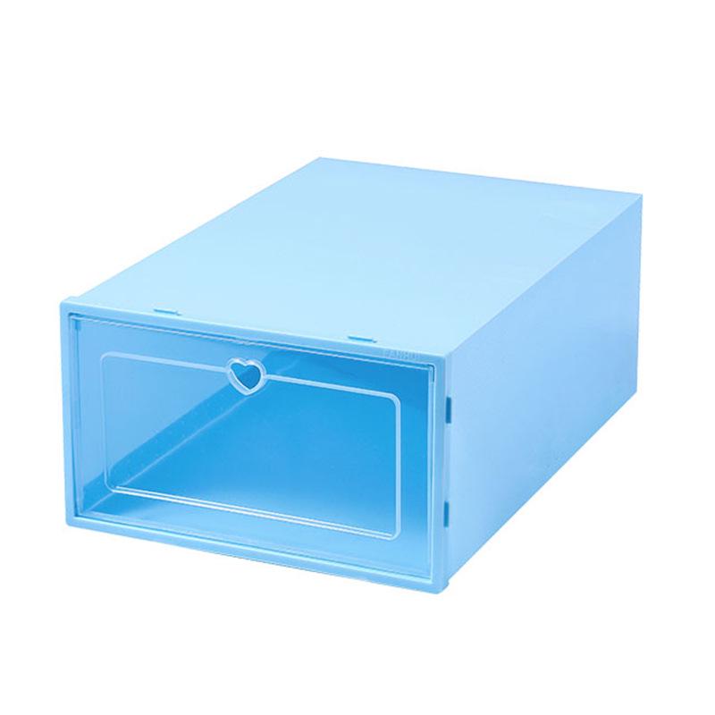 Stackable Japanese-Style Plastic Shoe Storage Box for Student Dormitories
