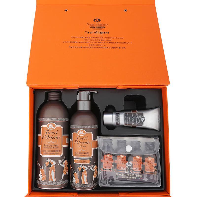 Tesori d'Oriente Water Lily Fragrance Bath & Body Set