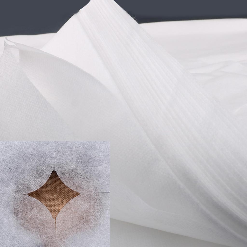 100 Pack Disposable Face Down Pillow Cover Disposable Face Cradle Covers Ultra Soft Non-Sticking Massage Bed Headrest Covers for Massage Table Lash