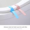 Universal Toilet Bowl for Seat Silicone Raise Lifter Avoid Touching Toilet for Seat Pad Handle Clean & Convenient Non-st