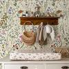 Floral Peel and Stick Wallpaper Farm Floral Wallpaper Wildwood Self Adhesive Wallpaper for Home Bedroom Cabinets Wall Decor