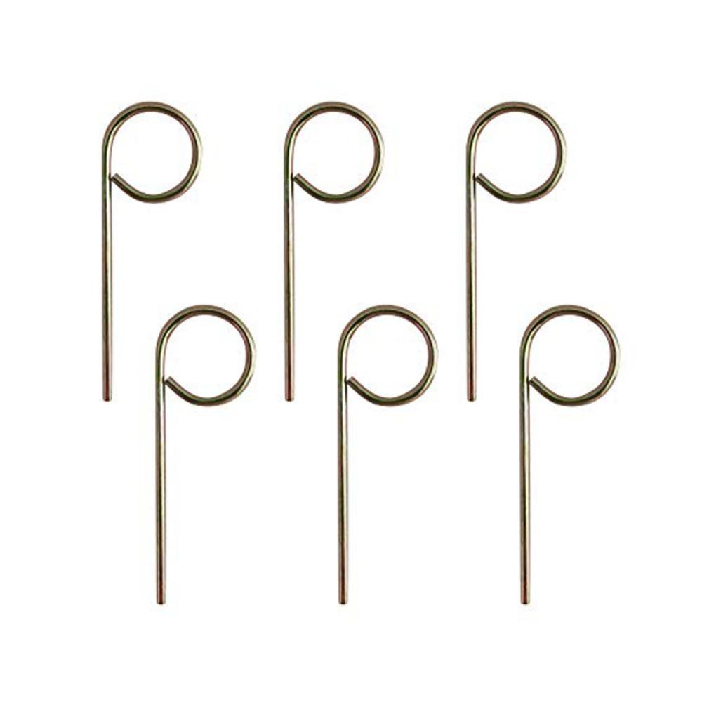 6PCS Compatible Key Iron Emergency Key Release Tool Lockout Safety Bathroom Door Key Emergency Tool Child Safety