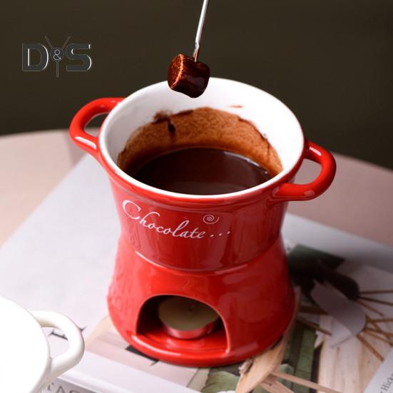 Coffee Cup Chocolate Fondue Mug Eskrut Chocolate Fondue Mugs Set