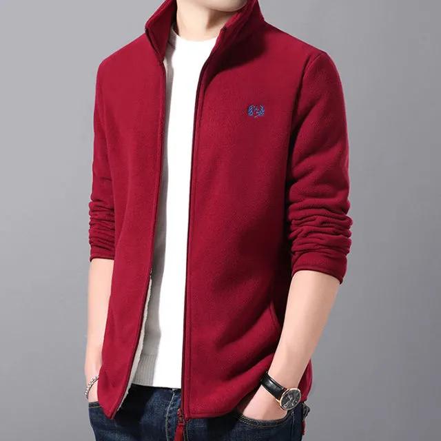 Man Fleece Tactical Softshell Jacket Outwear Windbreaker Thermal Sporting Male Tourism Mountain Coats