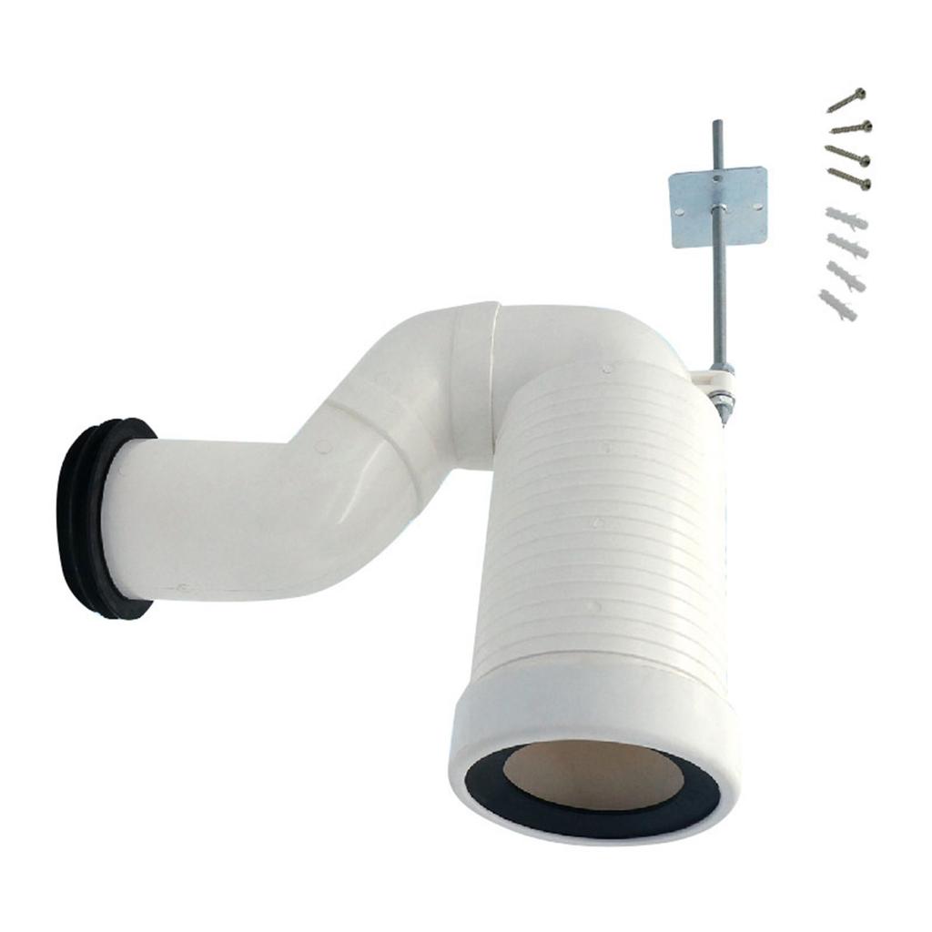 Toilet Sewage Pipe Shifter Universal Flexible Replacement Offset Closet Flange for Plumbing Drainage Systems Urinals