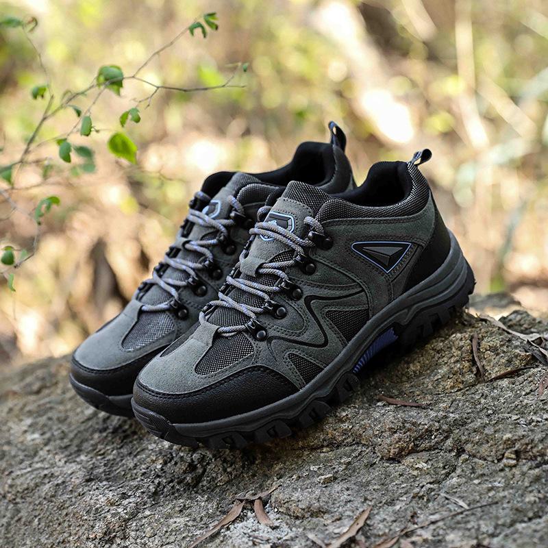 2025 Multi-Season Low-Top Hiking Shoes, Plus Size 47