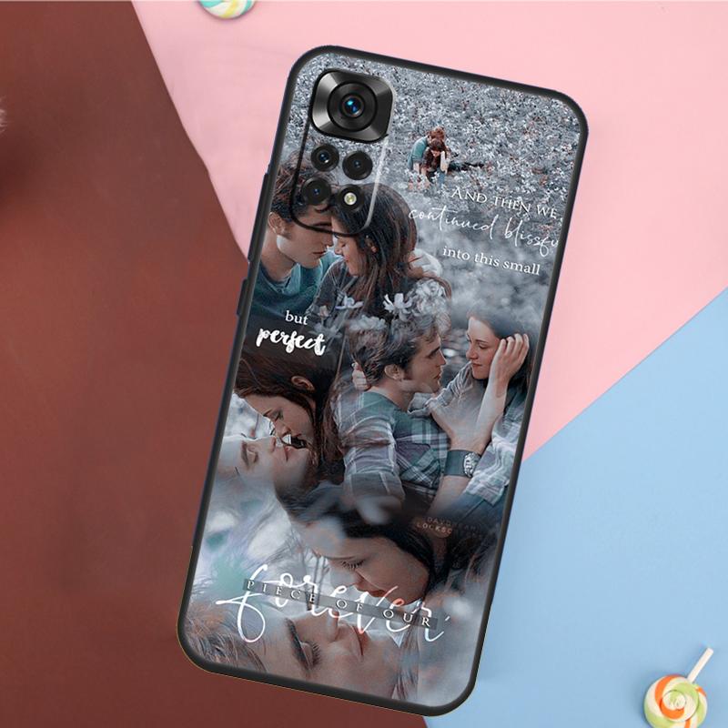 TV Twilight Bella Edward Cover For Xiaomi Redmi Note 13 Pro 14 12 11 9 10 9S 10S 11S 12S Redmi 10C 12C 13C 14C Case