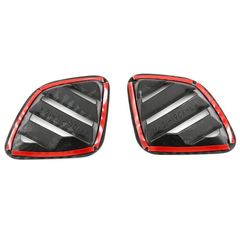 For Mini Clubman F54 2015- Car-Styling ABS Front Upper Air Vent Outlet Cover Trim Interior Decoration Accessories