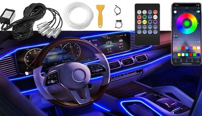Ambient Light 5IN1 Car LED Tape High Brightness Atmosphere USB
