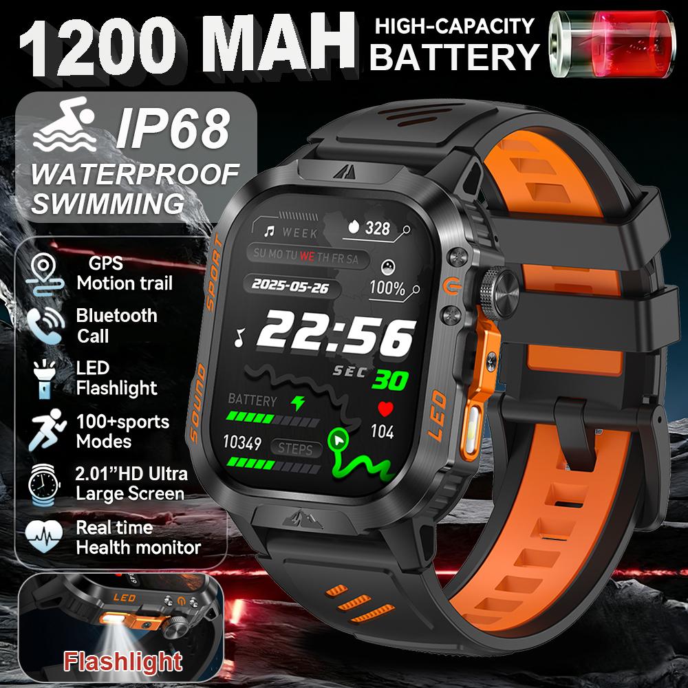 2026 New T-Rex3 Ultra 1200mAh Super Capacity Battery Adult Men Smart Watch 1.7" Large Screen Call 5ATM Waterproof Sports Watches