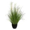 Artificial Grass In A Pot 70 Cm Made Of Durable Plastic