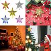 Christmas Topper Tree Hollowed Out Star Ornaments Party Home Decoration Gift