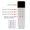 Cordless  Recliner Hand Control with 2.4G RF Signal & Easy Installation Remote Controllers for Single Motor Furniture