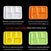 Huihuang Commercial Multi-Compartment Melamine Food Tray